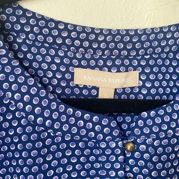 Banana Republic 3/4 length sleeve blouse - Picture 6 of 6